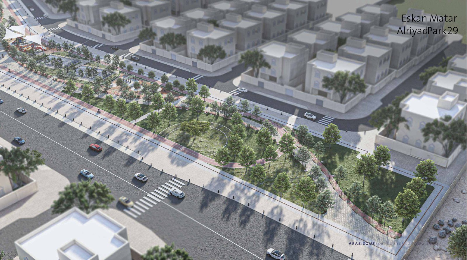 تصميم حدائق الأحياء السكنية — صورة 1